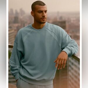 Alo Yoga Field Crew Neck Sweatshirt, Desert Sage